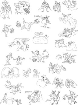 abdominal_bulge ambiguous_gender animal_genitalia animal_penis animal_vulva apode ball_gag balls bdsm bear_trap big_balls bodily_fluids body_swap bondage bound brush butt cane clothing coat cock_vore coiling dialogue digestion dripping duo electric_guitar equine_genitalia equine_penis equine_vulva eyewear feathered_wings feathers female female/female fully_inside fur gag genital_fluids genitals goggles guitar gun gynomorph hat head_on_lap headgear headwear horn huge_balls hyper hyper_balls hyper_genitalia internal intersex intersex/female intersex/male knot larger_pred leaking_precum legless machine male male/female male/male maleherm melee_weapon membrane_(anatomy) membranous_wings micro mouth_play musical_instrument narrowed_eyes on_lap oral_vore partially_inside penetration penile penis plucked_string_instrument precum precum_drip presenting presenting_hindquarters presenting_penis ranged_weapon serpentine shotgun size_difference smaller_pred solo split_form squint string_instrument suit swallowing sword text tongue tongue_out toothbrush top_hat topwear trap_(contrivance) trenchcoat vaginal vaginal_penetration vore wallet weapon wings doesnotexist capcom dreamworks dust:_an_elysian_tail european_mythology fallout friendship_is_magic greek_mythology hasbro how_to_train_your_dragon microsoft mlp_g5 monster_hunter my_little_pony mythology nintendo pokemon acorn_(oc) allister_(xodious) arrox avii_cinderfeather azure_slash bryce_daeless dawn_silvertalon ferdinand_(mako) gale_leaftalon gwini_(gyro) lamurian_(rovoska) miles_(nonine) noxin sunny_starscout_(mlp) tempus_incurvo thunk_(gyro) tirek_(mlp) wolf_(lord_pepsi) zurie_(zuthal) amphibian archen arthropod avali avian barn_owl bat bat_pony bird bird_wyvern canid canine canis centaur changeling cramorant draconcopode dragon dragonair earth_pony equid equid_taur equine eurasian_otter fossil_pokemon frog furred_dragon furred_scalie fury_(httyd) galliform generation_1_pokemon generation_5_pokemon generation_8_pokemon gryphon horse humanoid_taur insect kirin lamia lutra mammal mammal_taur mantis mustelid mythological_avian mythological_creature mythological_equine mythological_scalie night_fury night_stalker_(fallout) nimbat otter owl peafowl pegasus phasianid pokemon_(species) pony procyonid protogen pukei-pukei raccoon reptile river_otter scalie snake tatzlpony taur timberwolf_(mlp) tyto tytonid unicorn western_dragon winged_unicorn wolf zorgoia 3:4 absurd_res english_text hi_res monochrome sketch_page
