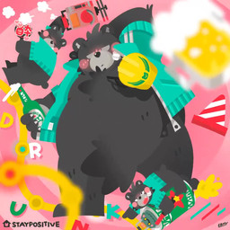 alcohol anthro armor beer belly beverage blush drunk eyes_closed group hard_hat headgear helmet humanoid_hands kemono male overweight overweight_male substance_intoxication text orbitlobster tempuralobster bear mammal 1:1 2020 animated japanese_text loop no_sound seamless_loop short_playtime video