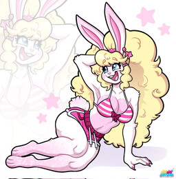 accessory anthro athletic_wear bikini bikini_top blonde_hair blowup_background blue_eyes blush bottomwear bow_ribbon breasts buckteeth cleavage clothed clothed_anthro clothed_female clothing colored_nails countershade_breasts countershade_torso countershading female female_anthro fur gym_bottomwear gym_shorts hair hair_accessory hairclip heart_symbol leg_markings long_hair markings nails navel open_mouth open_smile pattern_bikini pattern_clothing pattern_swimwear pink_bikini pink_body pink_bottomwear pink_clothing pink_countershading pink_fur pink_shorts pink_swimwear pose shorts simple_background smile socks_(marking) solo striped_bikini striped_bikini_top striped_clothing striped_swimwear stripes swimwear tail teeth tongue two-piece_swimsuit white_background white_body white_fur shyshyoctavia cupcake_(shyshyoctavia) lagomorph leporid mammal rabbit 2025 digital_drawing_(artwork) digital_media_(artwork) hi_res