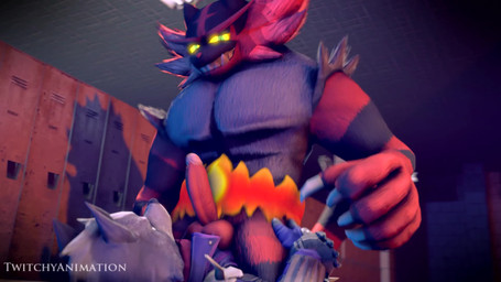 16:9 2019 3d_(artwork) 3d_animation 5_fingers anal anal_penetration animated anthro anthro_on_anthro anthro_penetrated anthro_penetrating anthro_penetrating_anthro balls bouncing_balls bouncing_penis canid canine canis clothed clothed_sex clothing cowgirl_position digital_media_(artwork) duo erection fingers from_front_position genitals glowing glowing_eyes hand_on_hip hi_res high_framerate humanoid_genitalia humanoid_penis incineroar inside larger_anthro larger_male larger_penetrated locker_room loop male male/male male_on_bottom male_on_top male_penetrated male_penetrating male_penetrating_male mammal muscular muscular_anthro muscular_male nintendo no_sound on_bottom on_top penetration penile penile_penetration penis penis_in_ass pokémon pokémon_(species) sex short_playtime size_difference small_dom_big_sub smaller_anthro smaller_male source_filmmaker star_fox twitchyanimation video_games webm widescreen wolf wolf_o'donnell yellow_eyes