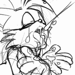ambiguous_gender anthro bodily_fluids cum cum_in_mouth cum_inside cumshot cumshot_in_mouth ejaculation genital_fluids male naughty_face open_mouth oral orgasm seductive sex solo unknown_artist sega sonic_the_hedgehog_(series) miles_prower canid canine fox mammal 1:1 low_res monochrome source_request