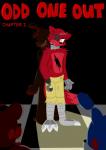 aggablaze animatronic anthro bear canid canine comic digital_media_(artwork) five_nights_at_freddy's five_nights_at_freddy's_2 fox foxy_(fnaf) hi_res lagomorph leporid machine mammal rabbit robot scottgames toy_bonnie_(fnaf) toy_freddy_(fnaf)