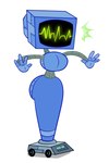 corrugated_arms corrugated_neck corrugation curved_arms electronics emanata female flash_emanata for_a_head legless machine monitor not_furry screen screen_face signal_line solo scobionicle99 nickelodeon spongebob_squarepants karen_plankton object_head robot screen_head 2:3 hi_res