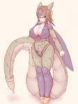 3:4 57mm alien animal_humanoid arthropod arthropod_humanoid big_breasts bio-android_(dragon_ball) blush breasts brown_hair cell_(dragon_ball) crossgender dragon_ball dragon_ball_z female hair humanoid insect insect_humanoid looking_at_viewer red_eyes simple_background solo white_background