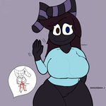 antennae_(anatomy) anthro big_breasts breasts clothing crossgender duo female hand_wave logo male mtf_crossgender solo text thick_thighs vincikkkk vincizinho_(artist) bruno_(ruvy) jack_(vincizinho) animal_humanoid ant ant_humanoid arthropod arthropod_humanoid humanoid hymenopteran hymenopteran_humanoid insect insect_humanoid mammal 1:1 2024 artist_logo hi_res portuguese_text translated