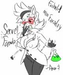 anthro big_breasts blush breast_expansion breasts canine chemical clothing eyewear female fox foxhole fur growth hair huge_breasts mammal nipples plain_background solo text video_games
Rating: Questionable
Score: 1
User: Anon1337fox
Date: January 12, 2014