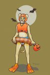 ageplay anthro blush bottomless clean_diaper clothed clothing diaper footwear holidays infantilism male navel partially_clothed pool_toy roleplay simple_background solo wearing_diaper puddlepup halloween paw_patrol junior_(puddlepup) zuma_(paw_patrol) felid lion mammal pantherine animated short_playtime