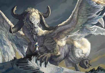4_horns claws clothing cloud curled_horn duo feathered_wings feathers feral hair horn light_body light_skin long_hair looking_at_another male melee_weapon multi_horn outside pointy_ears robe rock scabbard scales size_difference sky skyscape spread_wings stairs standing stone_slab sword tail text weapon wings yellow_eyes c.t.elder final_fantasy final_fantasy_xiv final_fantasy_xiv:_heavensward mythology patreon square_enix hraesvelgr dragon feathered_dragon feathered_scalie human mammal mythological_creature mythological_scalie scalie 2025 colored detailed digital_media_(artwork) digital_painting_(artwork) painting_(artwork) shaded signature url watermark