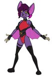 anthro boots clothing femboy footwear fur gloves handwear male purple_body purple_fur shoes slim solo lord_sarloc pukijr sarloc sarly bat batsloth mammal pilosan sloth xenarthran full-length_portrait hi_res portrait