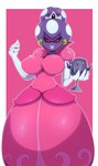 breasts clothed clothing female fungus not_furry simple_background solo bigdon1992 mario_and_luigi_(series) mario_bros nintendo princess_shroob alien elemental_creature elemental_humanoid fungi_fauna fungi_humanoid humanoid shroob absurd_res hi_res