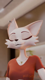 anthro breasts cheek_tuft clothed clothed_anthro clothed_female clothing ear_piercing ear_ring facial_tuft female female_anthro fur looking_at_viewer piercing ring_piercing solo tan_body tan_fur tuft white_body white_fur foxdee_foxtail sound_warning vfoxtailarts_(modeler) breaking_bad vine_boom fany_(foxdee) skyler_white canid canine fox mammal 2025 3d_(artwork) 3d_animation 9:16 animated digital_media_(artwork) hi_res short_playtime sound voice_acted webm