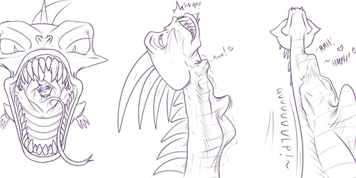 anthro aroused belly big_penis blush bulge detailed_bulge duo endosoma erect_prey erection face_imprint fangs female feral genitals grinding gullet gulp_(sound_effect) head_back head_imprint heart_symbol huge_penis humping imprint larger_pred long_neck male male/female male_pred mawplay mouth_shot muffled neck_bulge open_mouth oral_vore penis predator/prey prey_imprint prey_outline safe_vore size_difference snap soft_vore squirming stretched_throat stretchy_belly struggling struggling_prey swallowing teeth tenting throat thrust_lines thrusting tight_bulges tongue tongue_out vore willing_prey conditional_dnp samagthrav2 disney disney's_hercules european_mythology greek_mythology mythology rasca_zobeon_(rasca_zobeon) dragon hydra monster mythological_creature mythological_scalie scalie absurd_res hi_res
