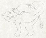 2015 anus butt charmeleon female feral fire flaming_tail generation_1_pokemon genitals graphite_(artwork) humanoid_genitalia humanoid_pussy looking_back monochrome nintendo open_mouth pencil_(artwork) pokemon pokemon_(species) presenting presenting_hindquarters pussy reptile scalie simple_background sketch solo spread_legs spreading tail tongue tongue_out traditional_media_(artwork) white_background yaroul