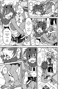 anthro big_ears blush clothed clothing comic cute date_natsuku dragon english_text eyes_closed eyewear fur furred_dragon glasses hair horn male open_mouth smile sweat text tongue tongue_out young
Rating: Questionable
Score: 3
User: UNBERIEVABRE!
Date: February 14, 2014