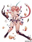 big_breasts bouncing_breasts breasts clothing crossgender curvy_figure female feral food fruit hair legwear peach_(fruit) pink_hair plant simple_background thigh_highs torn_clothing voluptuous wardrobe_malfunction white_background yellow_eyes oratta chloris_garden journey_to_the_west seiten_(chloris_garden) sun_wukong animal_humanoid haplorhine humanoid mammal mammal_humanoid monkey monkey_humanoid primate primate_humanoid official_art