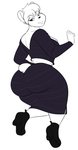 anthro butt clothing female solo jwinkz nadenka_(jwinkz) bear mammal polar_bear ursine hi_res