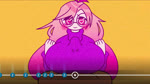 anthro breast_play breasts canine_ears clothed clothed_sex clothing dark_body dark_skin duo eyewear female genitals glasses hair heart_eyes heart_symbol hoodie humanoid_genitalia humanoid_penis legwear male male/female music nipple_outline penis pink_eyes pink_hair pink_tail screencap sex stockings synced_to_music tail titfuck titfuck_under_clothes topwear white_body white_skin carb9954 beat_banger ting_(carb9954) canid canine mammal animated sound webm