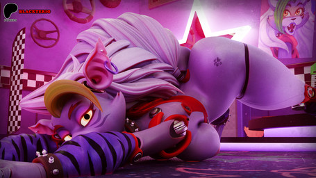 anthro ass_up breasts butt female fingers hair jack-o'_pose looking_at_viewer machine neckwear nude nude_anthro nude_female pose solo tail yellow_eyes blackterio mayosplash_(modeler) five_nights_at_freddy's five_nights_at_freddy's:_security_breach scottgames steel_wool_studios roxanne_wolf animatronic canid canine canis mammal robot wolf 16:9 2026 3d_(artwork) alternate_version_at_paywall alternate_version_at_source blender_(artwork) blender_cycles_(artwork) digital_media_(artwork) hi_res widescreen