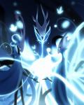 2019 4:5 absurd_res ausp-ice cool_colors digital_media_(artwork) featureless_(disambiguation) group hi_res hollow_knight standing tagme team_cherry unknown_species