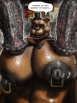animal_genitalia animal_penis anthro big_muscles big_pecs bodily_fluids clothing dialogue disembodied_penis equine_genitalia equine_penis erect_nipples flared_penis genitals group hat headgear headwear huge_muscles huge_pecs hyper hyper_muscles hyper_pecs looking_at_viewer machine male male/male moobs muscular musk musk_clouds musky_penis necktie nipple_piercing nipples pecs penis piercing solo_focus sweat sweaty_genitalia sweaty_pecs text trio vein veiny_penis furryonline1 hohohonse five_nights_at_freddy's five_nights_at_freddy's_2 scottgames freddy_(fnaf) animatronic bear equid equine horse mammal robot comic english_text hi_res
