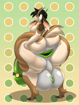 anthro anus balls big_balls big_butt big_penis butt eyewear gaping gaping_anus genitals glasses huge_balls huge_butt huge_penis humanoid_genitalia humanoid_penis hyper hyper_balls hyper_butt hyper_genitalia hyper_penis male nude penis presenting presenting_anus solo spread_anus spread_butt spreading standing trait_theft heikidraws chase_(someroo) heiki_(heikidraws) bovid caprine goat mammal 3:4 absurd_res hi_res
