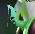 animal_genitalia animal_penis anthro blue_penis bodily_fluids claws close-up cum cum_drip cum_on_hand cum_on_penis dripping edging ejaculation erection fluffy fur genital_fluids genital_focus genitals glowing glowing_genitalia glowing_penis gradient_penis green_body green_fur green_penis holding_penis machine male penile penis penis_tentacles presenting presenting_penis protogen_armor solo tapering_penis tentacles white_body white_fur anyol cygro_(cygro) protogen blender_(artwork) digital_media_(artwork)