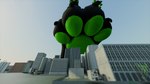 anthro city looking_at_viewer macro male paws solo stomping mythology fareusz canid canine canis dragon hybrid mammal mephitid mythological_creature mythological_scalie scalie skunk wolf 16:9 3d_(artwork) digital_media_(artwork) hi_res widescreen