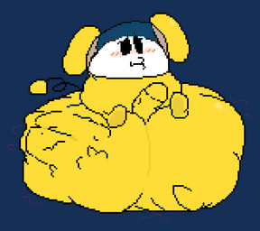 >_< anthro anthro_prey armless aroused aroused_face balls big_balls big_ears big_penis biped black_eyes blush blush_lines bodysuit bubble_helmet clenched_eyes clothing cock_vore duckface empty_eyes eyes_closed face_imprint flustered foot_imprint front_view fully_inside genitals glans half-erect huge_balls huge_penis humanoid_genitalia humanoid_penis hyper hyper_balls hyper_genitalia imprint inside_balls line_tail male monotone_bodysuit monotone_skinsuit motion_lines narrowed_eyes noseless o3o penile penis short short_legs simple_background sitting sitting_on_balls sitting_on_own_balls size_difference skinsuit smaller_male smaller_pred soft_vore solo space_helmet spacesuit spiral_tail tail tail_orb thin_tail tight_clothing transparent_background unseen_prey unusual_ears vore white_face yellow_bodysuit yellow_clothing yellow_skinsuit yellow_spacesuit meatcanister chuchu_rocket sega chubei daniel_(meatcanister) chuchu_(chuchu_rocket) mammal mouse murid murine rodent 2026 alpha_channel digital_media_(artwork) english_description full-length_portrait pixel_(artwork) portrait male_(lore)