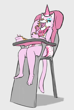 abstract_background ageplay anthro bib biped birthday_cake blue_body blue_fur cake clean_diaper clothed clothing dessert diaper eating eating_with_paws food fur hat headgear headwear high_chair infantilism male messy messy_eating multicolored_body multicolored_fur pink_body pink_fur roleplay simple_background sitting solo wearing_diaper white_body white_fur sexotheque august_(meowmcmeow) domestic_cat felid feline felis mammal 2019 digital_media_(artwork) hi_res