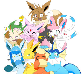 anthro blue_body blue_eyes blush brown_body brown_fur eyes_closed fangs female frown fur green_eyes group head_tuft male multicolored_body multicolored_fur neck_tuft open_mouth orange_body pink_body purple_body purple_eyes purple_fur red_eyes simple_background smile tail teeth tongue tongue_out tuft white_body yellow_body yellow_eyes yellow_fur nakachidragon nintendo pokemon blizzy_(naka) burnie_(naka) coral_(naka) darky_(naka) eva_(naka) ivya_(naka) ribby_(naka) sunny_(naka) volta_(naka) eevee eeveelution espeon flareon generation_1_pokemon generation_2_pokemon generation_4_pokemon generation_6_pokemon glaceon jolteon leafeon pokemon_(species) sylveon umbreon vaporeon 2025 digital_media_(artwork) hi_res