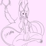 anthro black_sclera breasts duo female female_penetrated genitals internal male male/female male_penetrating male_penetrating_female non-mammal_breasts penetration penis sex 109volts kobold monster scalie 1:1 hi_res line_art