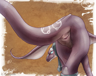 animal_genitalia cloaca female feral genitals glowing glowing_markings horizontal_cloaca markings presenting presenting_cloaca purple_body purple_scales scales scarf solo tail wings syrinoth mythology jaya dragon mythological_creature mythological_scalie scalie