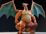 anthro balls big_balls big_penis erection genitals huge_balls huge_penis knot male membrane_(anatomy) membranous_wings penile_spines penis scales solo vein veiny_knot veiny_penis wings aquafreeze nintendo pokemon zharus_(aquafreeze) charizard generation_1_pokemon pokemon_(species) scalie 3d_(artwork) digital_media_(artwork) hi_res