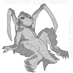 ambiguous_gender animal_genitalia cloaca exoskeleton genitals looking_at_viewer pincers shy simple_background smile solo spread_legs spreading tail vertical_cloaca white_background whitedragon103 blizzard_entertainment starcraft alien arthropod insect reptile scalie zerg zergling 1:1 2009 greyscale monochrome