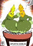 big_breasts big_butt breasts butt cactus duo female female/female food micro plant vegetable fiwzycat! cactus_creature cactus_humanoid elemental_creature elemental_humanoid flora_fauna food_creature food_humanoid humanoid living_vegetable plant_humanoid vegetable_humanoid absurd_res hi_res