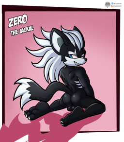 anthro backsack balls black_body butt butt_focus fur genitals looking_at_viewer looking_back looking_back_at_viewer male multicolored_body multicolored_fur muscular muscular_male nude_male presenting presenting_hindquarters solo two_tone_body two_tone_fur fourssss sega sonic_forces sonic_the_hedgehog_(series) infinite_(sonic) canid canine canis jackal mammal 2026 digital_media_(artwork) hi_res