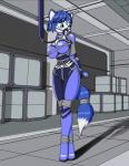 anthro bdsm blue_fur bondage bound canine clothed clothing female fox fur hair krystal mammal raver1357 solo spacecraft standing star_fox video_games
Rating: Questionable
Score: 7
User: ChestFox
Date: February 26, 2014