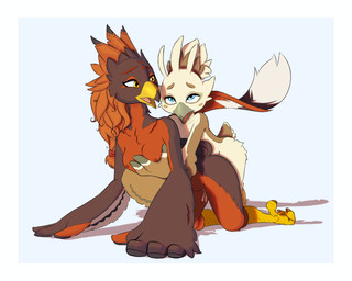 age_difference all_fours ambiguous_penetration anthro anthro_on_anthro anthro_penetrated anthro_penetrating anthro_penetrating_anthro avian_feet beak bodily_fluids border breast_squish breasts cum cum_inside duo female female_penetrated genital_fluids grey_beak looking_pleasured male male/female male_penetrating male_penetrating_female nude nude_anthro nude_female nude_male older_anthro older_female older_penetrated penetration sex size_difference smaller_male squish white_border yellow_beak young young_anthro young_male younger_anthro younger_male decentfeather nintendo the_legend_of_zelda meida tulin_(tloz) avian rito absurd_res hi_res