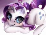 blue_eyes cutie_mark female feral hair horn long_hair looking_at_viewer purple_hair smile solo my-magic-dream friendship_is_magic hasbro my_little_pony mythology rarity_(mlp) equid equine mammal mythological_creature mythological_equine unicorn 2015 hi_res