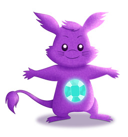 3_toes 5_fingers anthro beady_eyes belly_gem black_eyebrows black_eyes cheek_tuft closed_smile eyebrows facial_tuft featureless_crotch feet fingers fluffy_ears front_view fur gem glowing_gem hair light long_tail male male_anthro markings mouth_closed noseless nude_anthro nude_male purple_body purple_fur purple_hair purple_tail purple_tail_tuft sapphire_(gem) semi-anthro short_hair short_legs simple_background smile smiling_at_viewer solo standing straight_arms tail tail_tuft thin_eyebrows toes tuft whisker_markings white_background xsiemprefancsy kappa_mikey guano_(kappa_mikey) mammal unknown_species 2017 colored digital_drawing_(artwork) digital_media_(artwork) full-length_portrait lighting portrait shaded spanish_description