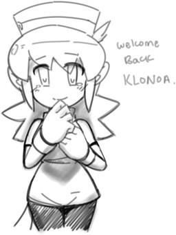 blush blush_stickers clothed clothing dress eye_through_hair feathers female fully_clothed hair happy hat headgear headwear looking_at_viewer ring smile solo text translucent translucent_hair kenjikanzaki05 bandai_namco klonoa_(series) lolo_(klonoa) animal_humanoid haplorhine humanoid mammal mammal_humanoid monkey monkey_humanoid primate primate_humanoid 2022 digital_drawing_(artwork) digital_media_(artwork) english_text low_res monochrome