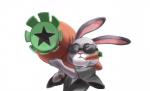 anthro carrot eyewear female food frown long_ears parody plant ranged_weapon rocket_launcher simple_background solo sunglasses vegetable weapon bei_ju_luoxuan_wan disney gintama golgo_13 zootopia hijikata_toushirou judy_hopps lagomorph leporid mammal rabbit 2016