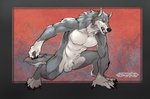 animal_genitalia anthro balls genitals male muscular muscular_anthro muscular_male sheath solo scrappyvamp mythology seda canid canine canis mammal mythological_canine mythological_creature werecanid werecanine werecreature werewolf wolf hi_res