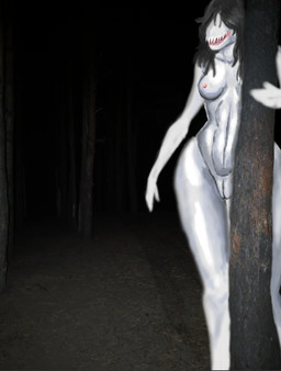abs analog_horror athletic athletic_female big_butt black_hair breasts butt curvy_figure eyeless female first_person_view forest genitals hair hiding highlights_(coloring) holding_object holding_tree horror_(theme) hourglass_figure long_hair long_legs looking_at_viewer night nipples nude nude_female open_mouth photo pink_nipples plant sharp_teeth small_waist snout solo teeth teratophilia thick_thighs tongue tree vulva white_body wide_hips derikdrawsmonsters samantha_(derikdrawsmonsters) humanoid monster monstrous_humanoid digital_media_(artwork) digital_painting_(artwork) painting_(artwork) shaded unfinished