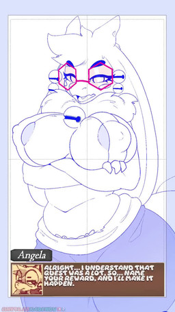 anthro anthro_penetrated anus areola areola_slip arms_crossed_under_breasts balls bell big_breasts big_penis blush bodily_fluids breasts butt cervical_contact cervical_penetration clothed clothed_anthro clothed_female clothing crossed_arms cum cum_in_uterus cum_in_vagina cum_inside dialogue duo erection eyebrow_through_hair eyebrows eyes_closed eyewear female female_anthro female_penetrated first_person_view from_behind_position fully_clothed fully_clothed_anthro fully_clothed_female fur genital_fluids genitals glasses hair half-closed_eyes heart_eyes heart_symbol hexagonal_glasses horn humanoid_genitalia humanoid_penis impregnation internal internal_vaginal looking_at_viewer looking_back looking_back_at_viewer looking_pleasured male male/female male_penetrating male_penetrating_female male_pov narrowed_eyes navel neck_tuft nipple_outline nipples no_underwear nude nude_male open_mouth ovum ovum_with_heart penetrating_pov penetration penile penile_penetration penis penis_in_vagina round_glasses sex side_view simple_background small_horn smile sperm_cell sweat talking_to_viewer text text_box thick_thighs tongue topless topless_anthro topless_female translucent translucent_hair tuft unwanted_cum_inside unwanted_impregnation uterus vaginal vaginal_penetration vein veiny_penis vulva white_body white_fur jadenarts atlyss mythology angela_flux bovid caprine dragon goat hybrid kubold_(atlyss) mammal mythological_creature mythological_scalie poon_(atlyss) scalie 2d_animation 9:16 animated digital_drawing_(artwork) digital_media_(artwork) english_text hi_res long_playtime monochrome no_sound sketch url webm