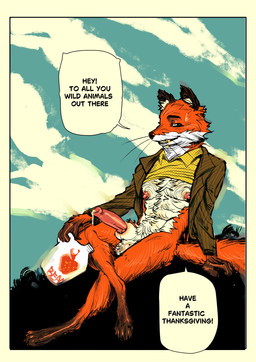 animal_genitalia animal_penis anthro areola balls balls_blush blush bodily_fluids body_blush body_hair bottomless bottomless_anthro bottomless_male canine_genitalia canine_penis chest_tuft clothed clothing clothing_lift crotch_tuft digitigrade erection fur genitals happy_trail knot knot_in_sheath male nipples orange_body orange_fur penis presenting presenting_penis pubes sheath shirt shirt_lift solo sweat sweatdrop text topwear tuft concosive fantastic_mr._fox mr._fox_(fantastic_mr._fox) canid canine fox mammal red_fox true_fox absurd_res english_text hi_res