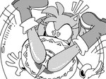 accident accidental_exposure anthro boots bracelet clothed clothing female footwear jewelry legs_up lying on_back panties panty_shot shoes slipping solo thin_thighs underwear upskirt wide_eyed mario-grant sega sonic_the_hedgehog_(series) amy_rose eulipotyphlan hedgehog mammal 2022 dithering greyscale monochrome