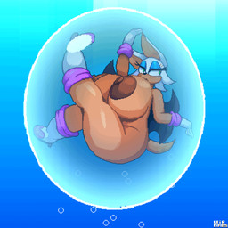 anthro areola big_areola big_breasts bouncing_breasts breasts bubble crossed_legs female female_anthro huge_breasts nipples nude solo tail text thick_thighs underwater water wide_hips wings leirnabs sega sonic_the_hedgehog_(series) rouge_the_bat bat mammal 1:1 animated artist_name colored digital_media_(artwork) hi_res pixel_(artwork) pixel_animation signature