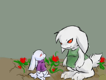 3_toes ambiguous_gender anthro barefoot big_feet bottomless cave_story claws clothed clothing duo flower fur half-dressed hatiimiga hindpaw king_(cave_story) lagomorph long_ears mammal mimiga orange_eyes paws plant rabbit red_eyes scar shirt size_difference smile standing toes toroko video_games white_fur young
Rating: Safe
Score: 7
User: Brennertank
Date: May 04, 2014 3_toes ambiguous_gender anthro barefoot big_feet bottomless cave_story claws clothed clothing duo flower fur half-dressed hatiimiga hindpaw king_(cave_story) lagomorph long_ears mammal mimiga orange_eyes paws plant rabbit red_eyes scar shirt size_difference smile standing toes toroko video_games white_fur young
Rating: Safe
Score: 7
User: Brennertank
Date: May 04, 2014