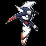 action_pose blue_body bracelet chibi jewelry not_furry pose red_eyes sticker_pack renv nintendo pokemon gallade generation_4_pokemon humanoid pokemon_(species) 1:1 2024 hi_res